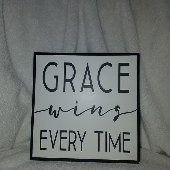 Grace wins every time. Wall plaque - Picture 5 of 7